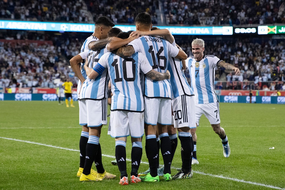 Argentina debutará en la Copa del Mundo con su camiseta tradicional
