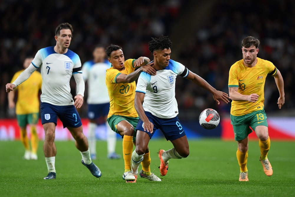 Inglaterra venció a Australia en Wembley y el martes jugará con Italia camino a la Eurocopa 2024