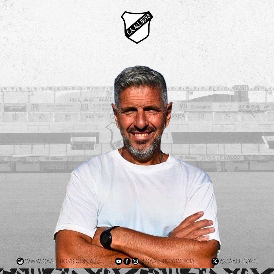 César Monasterio es el nuevo entrenador de All Boys