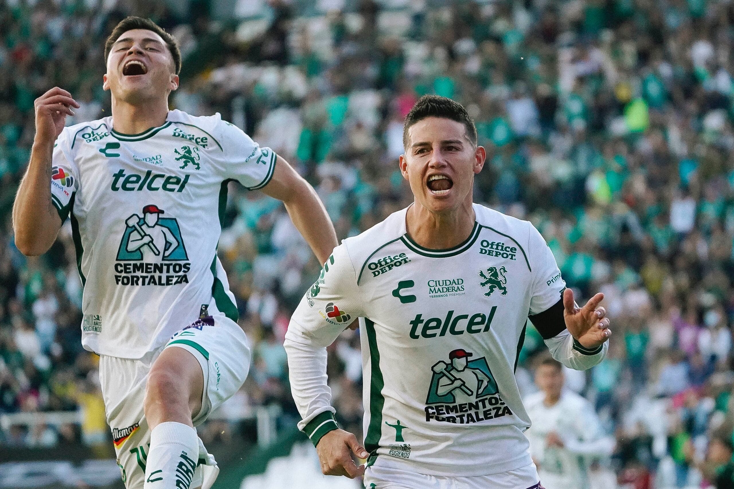 James Rodríguez convirtió y le dio el triunfo a León sobre Juarez