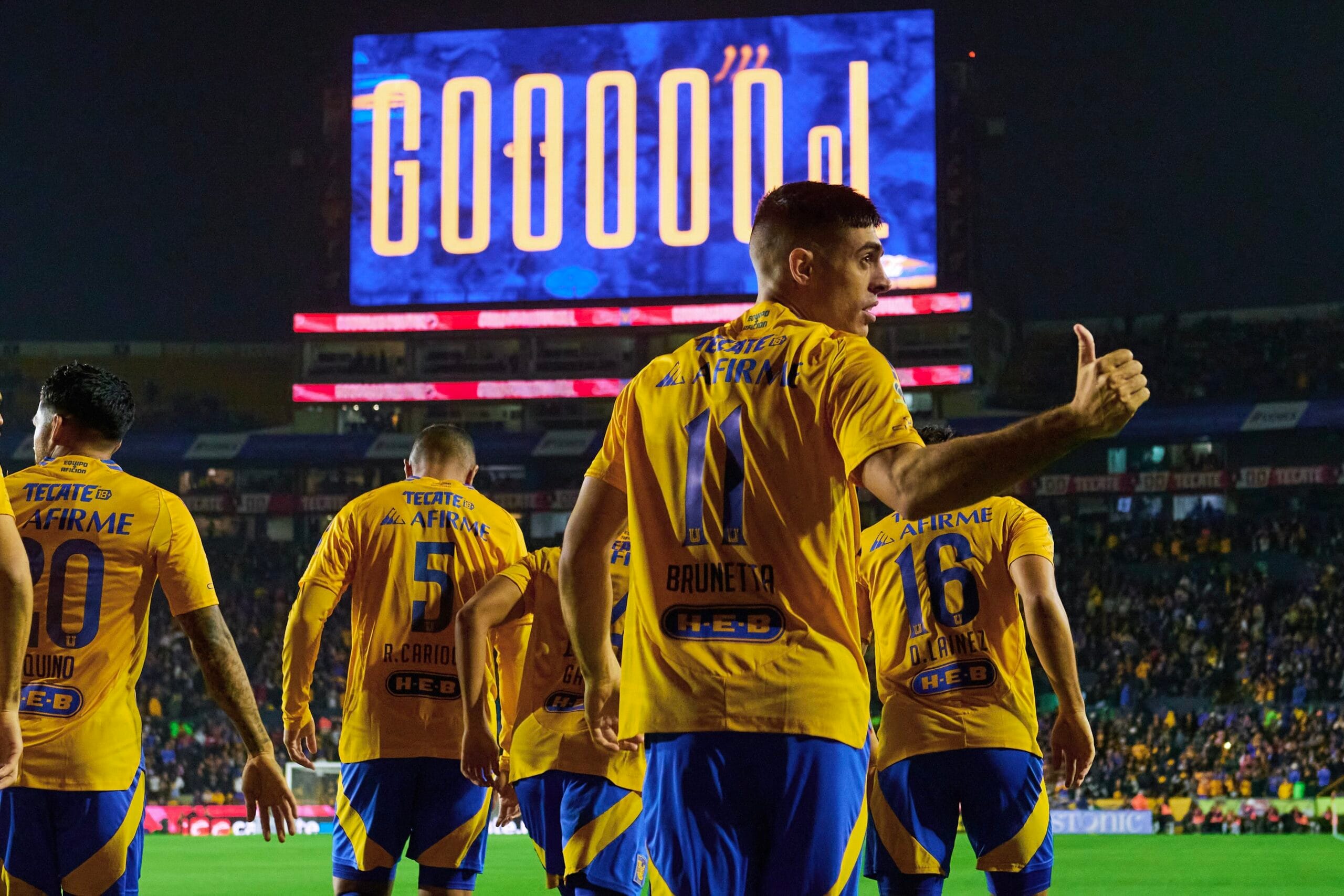 Tigres fue un Volcán de goles ante los Xolos de Tijuana