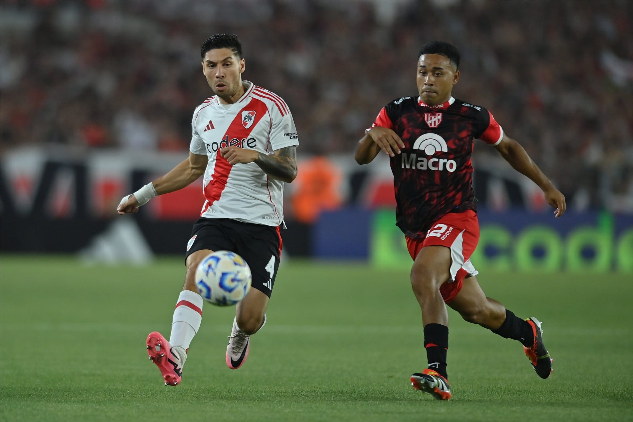 Montiel le dio el triunfo en la última a River sobre Instituto