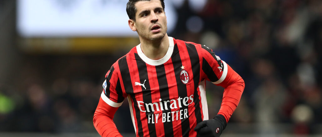 AC Milan v Cagliari - Serie A Álvaro Morata