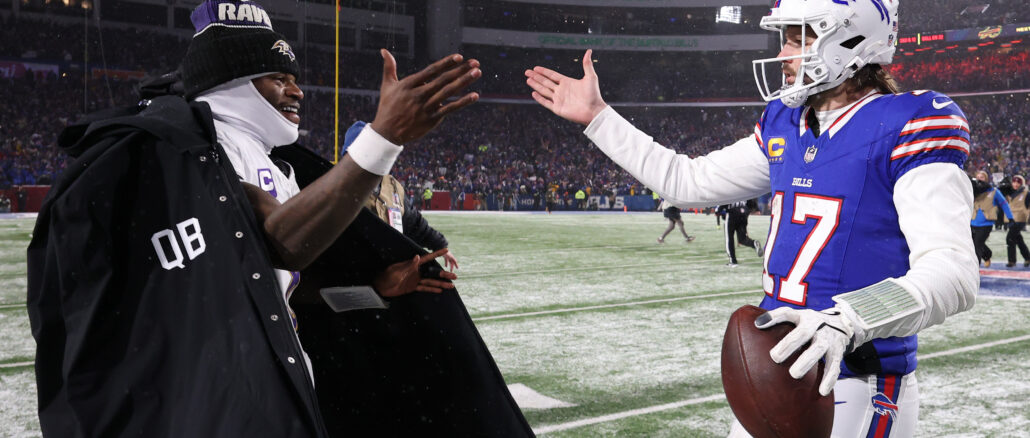 AFC Divisional Playoffs: Baltimore Ravens v Buffalo Bills NFL Baltimore Ravens Buffalo Bills