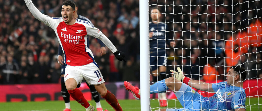 Arsenal FC v Aston Villa FC - Premier League Gabriel Martinelli