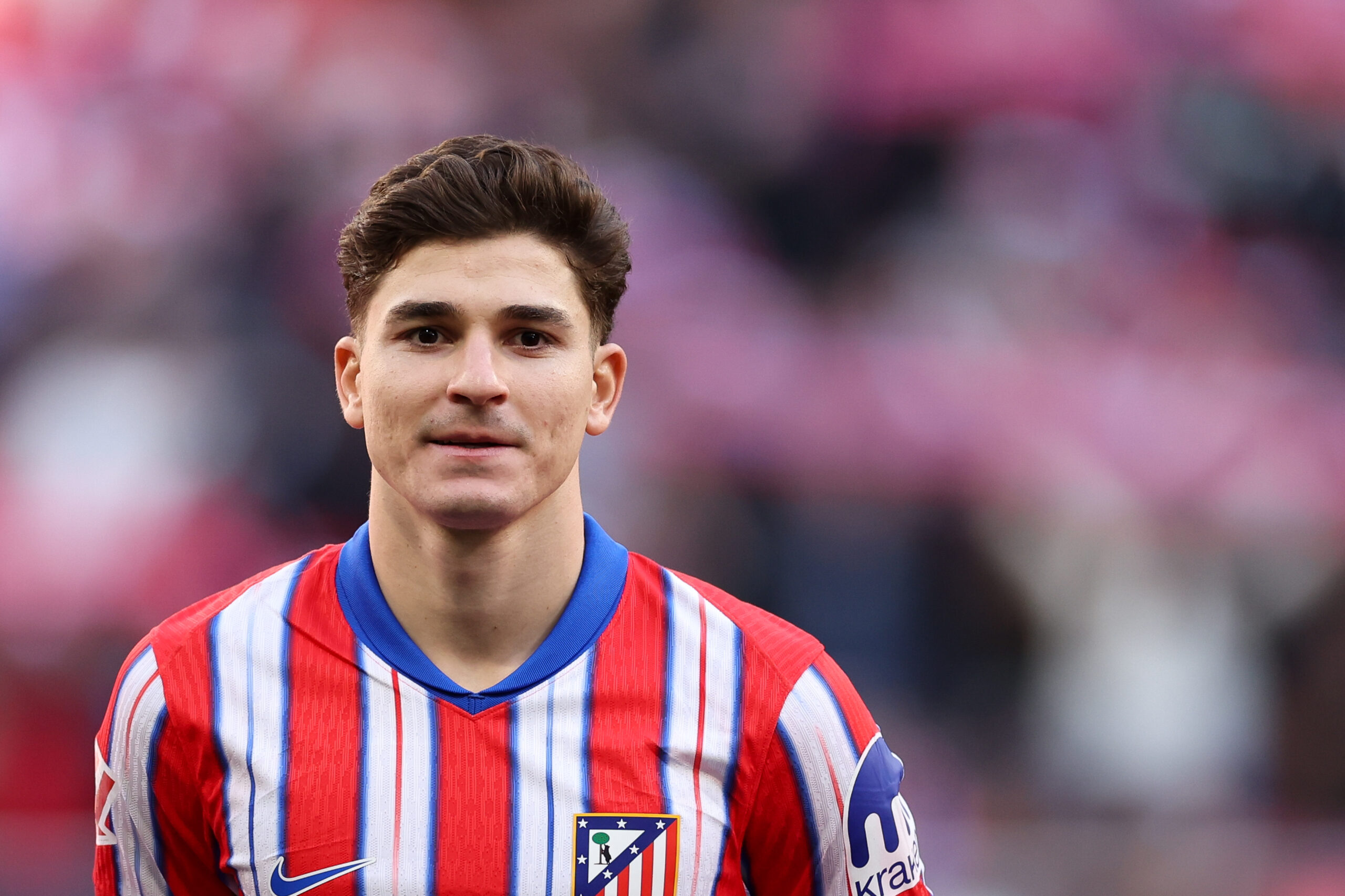 Julián Álvarez marcó su cuarto gol en el Atlético en la Copa del Rey y es el máximo anotador del torneo