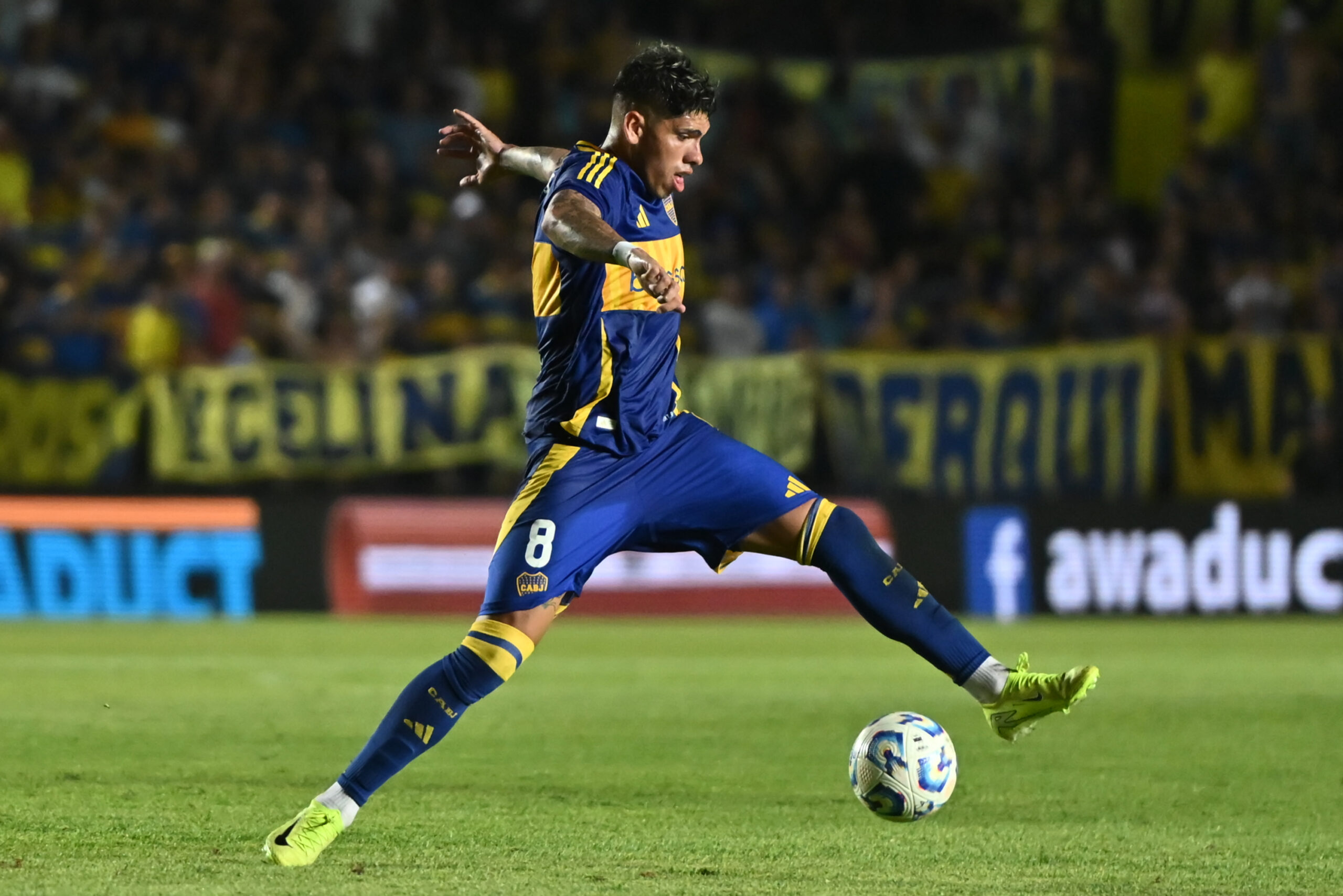 Carlos Palacios y su debut con Boca en La Bombonera: «Se me puso la piel de gallina»