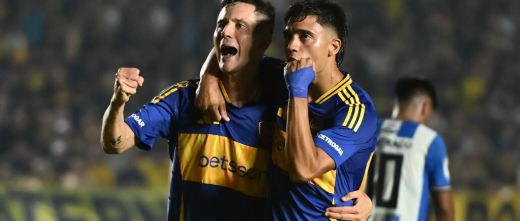 Boca Juniors v Argentino de Monte Maiz - Copa Argentina 2025 Ander Herrera y Changuito Zeballos