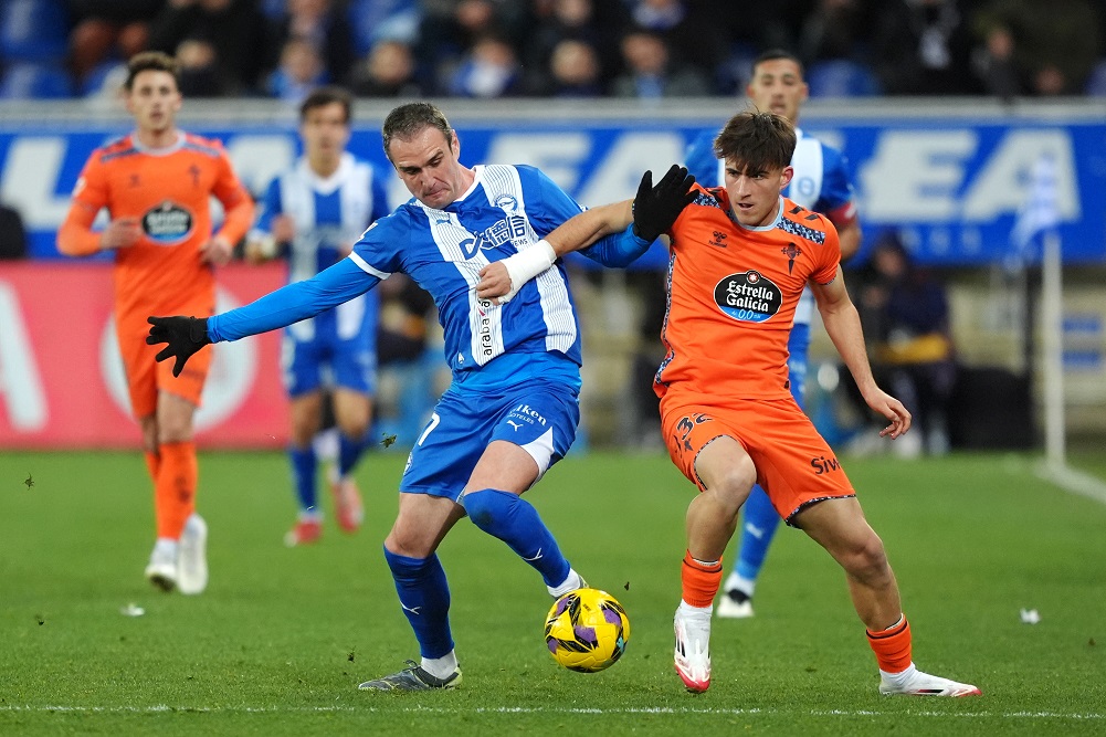 Alavés empató con Celta y sumó otro punto para su lucha por la permanencia en La Liga