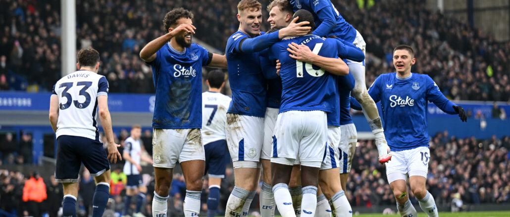 Everton FC v Tottenham Hotspur FC - Premier League Everton Tottenham