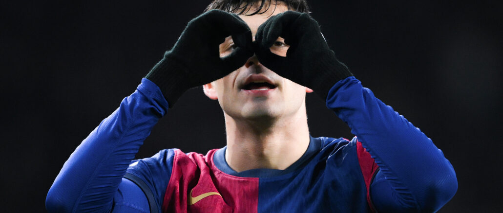 FC Barcelona v Atletico de Madrid - La Liga EA Sports Pedri