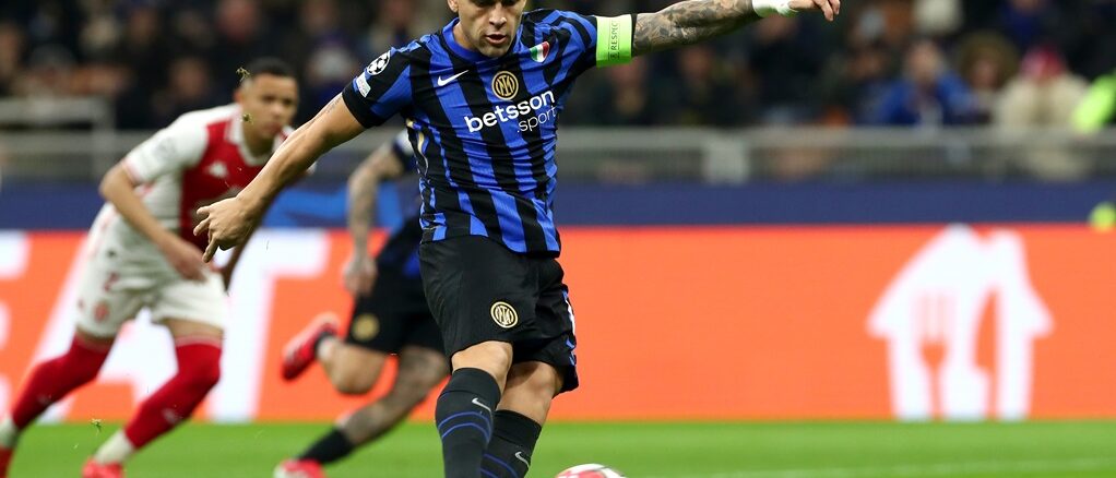 Lautaro Martínez goleador histórico de Inter en Champions League
