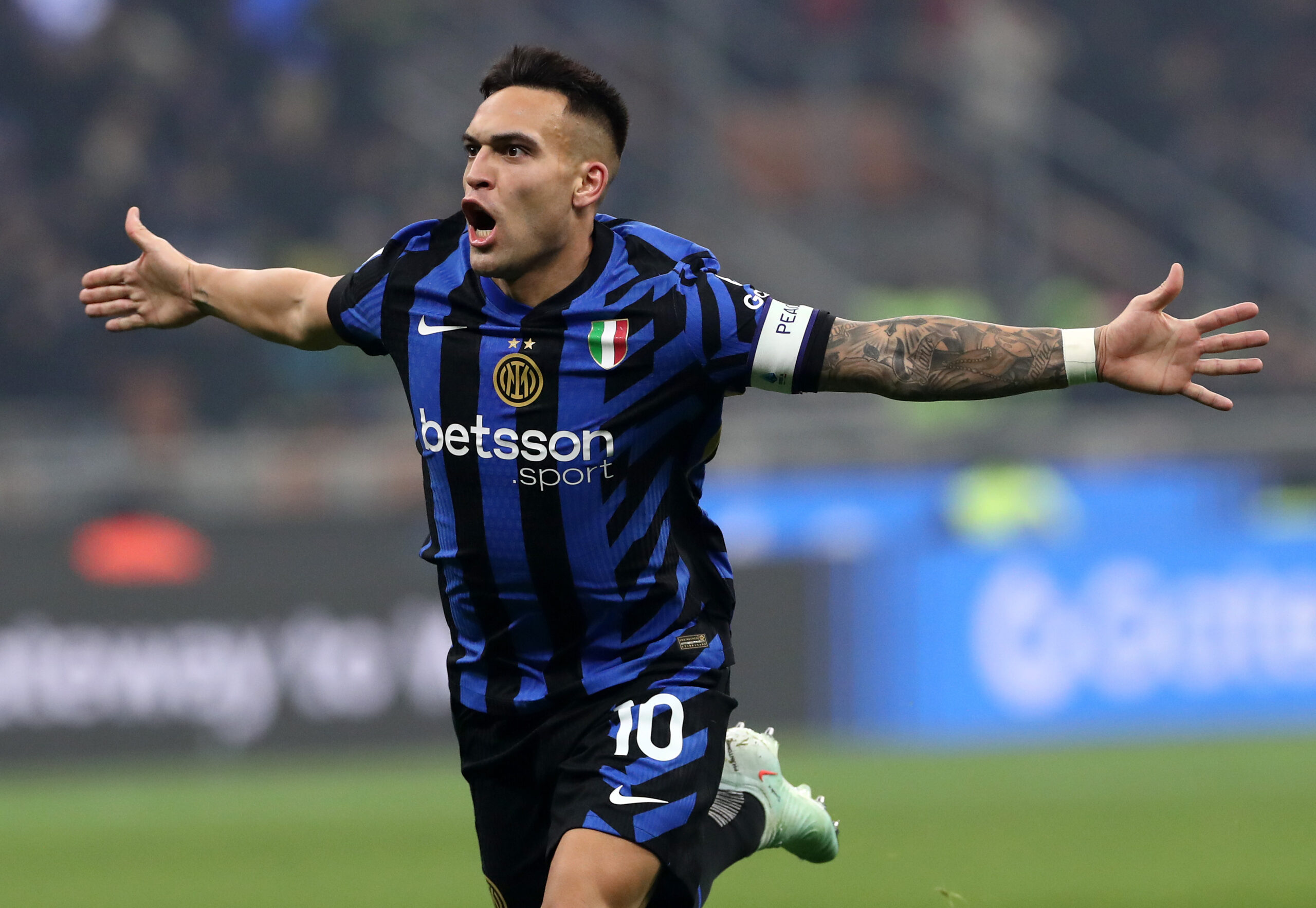 Lautaro Martínez y un golazo para el Inter ante Empoli en Serie A: llegó a los 10 en la temporada
