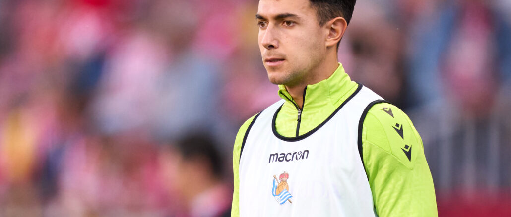 Girona FC v Real Sociedad - La Liga EA Sports Martin Zubimendi