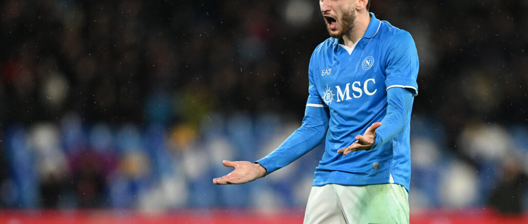 Napoli v SS Lazio - Serie A Kvaratskhelia