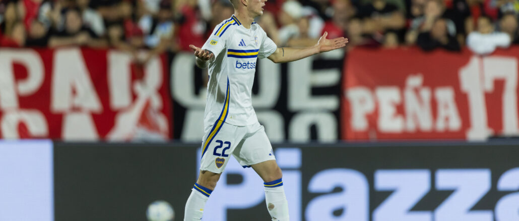 Newell's Old Boys v Boca Juniors - Liga Profesional 2024 Kevin Zenón