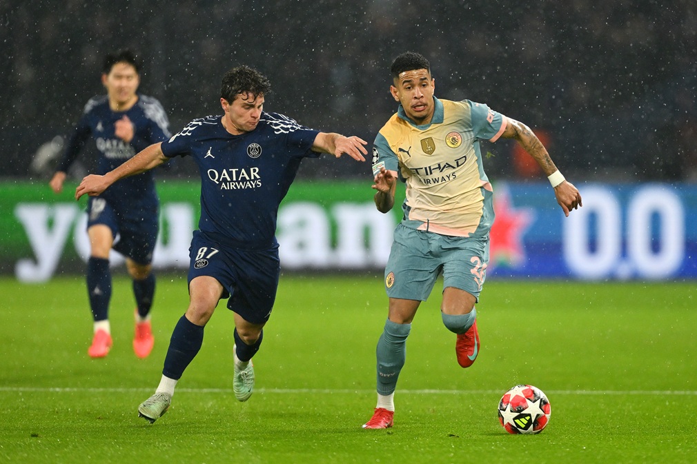 João Neves consumó la remontada de PSG y puso contra las cuerdas al Manchester City