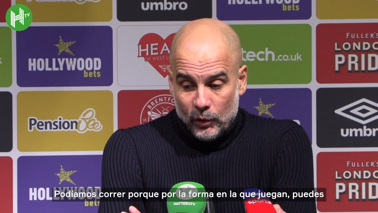 📹 La autocrítica de Pep Guardiola tras el empate del Manchester City ante Brentford: «No tomamos las decisiones correctas»