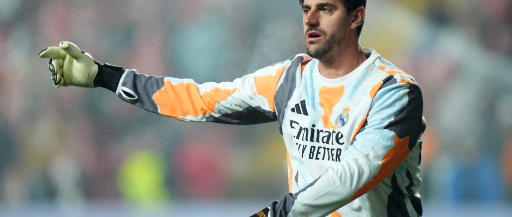 Rayo Vallecano v Real Madrid - LaLiga EA Sports 2024/2025 Thibaut Courtois