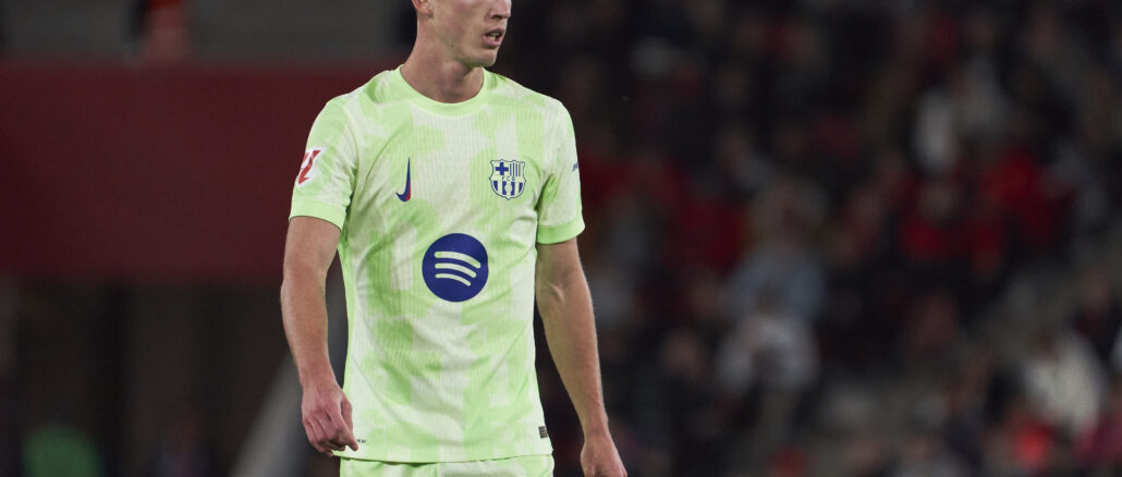 RCD Mallorca v FC Barcelona - La Liga EA Sports Dani Olmo