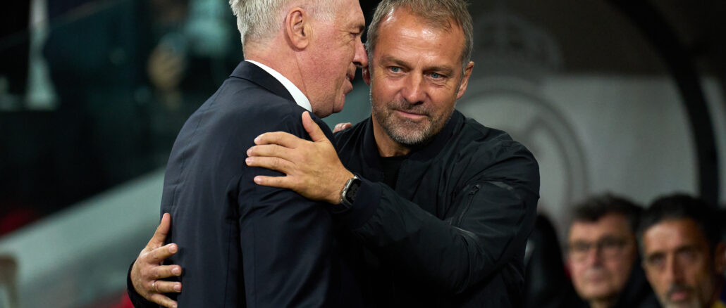 Real Madrid CF v FC Barcelona - La Liga EA Sports Hansi Flick y Carlo Ancelotti