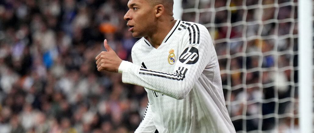 Real Madrid CF v UD Las Palmas - La Liga EA Sports Kylian Mbappé