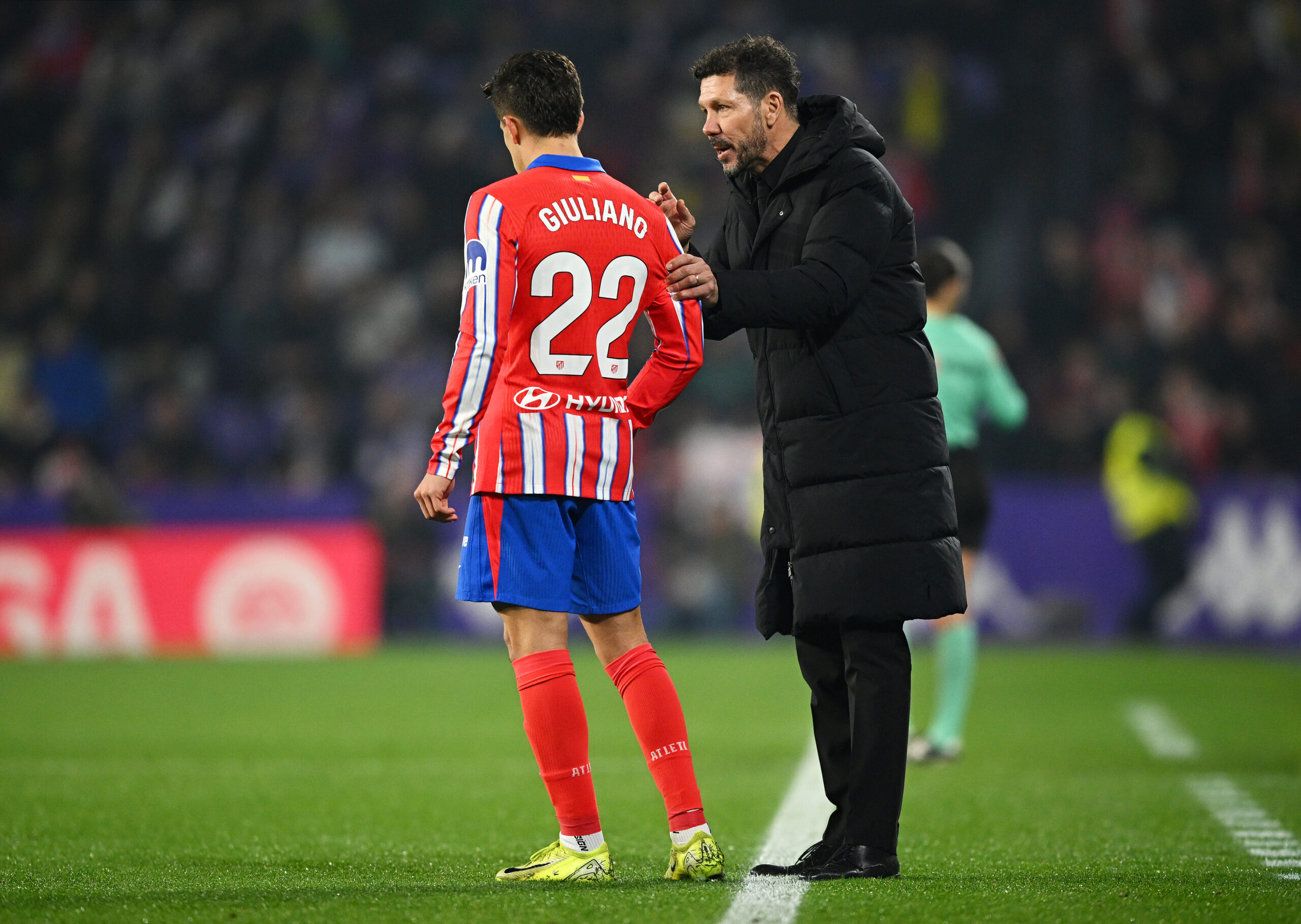El Cholo Simeone habló sobre su hijo Giuliano: «Lo veo solo como futbolista, vamos a exigirle que mejore»