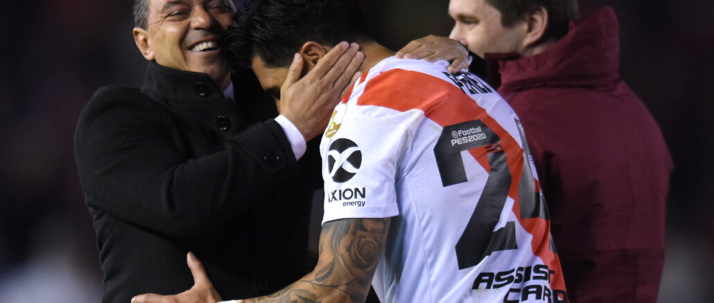 River Plate v Boca Juniors - Copa CONMEBOL Libertadores 2019 Enzo Pérez y Marcelo Gallardo