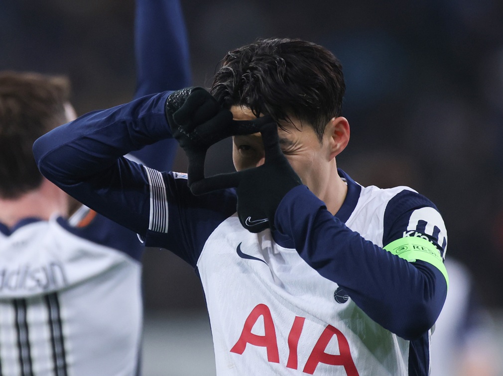 Hueng-min Son logró un registro histórico para Tottenham en competencias europeas