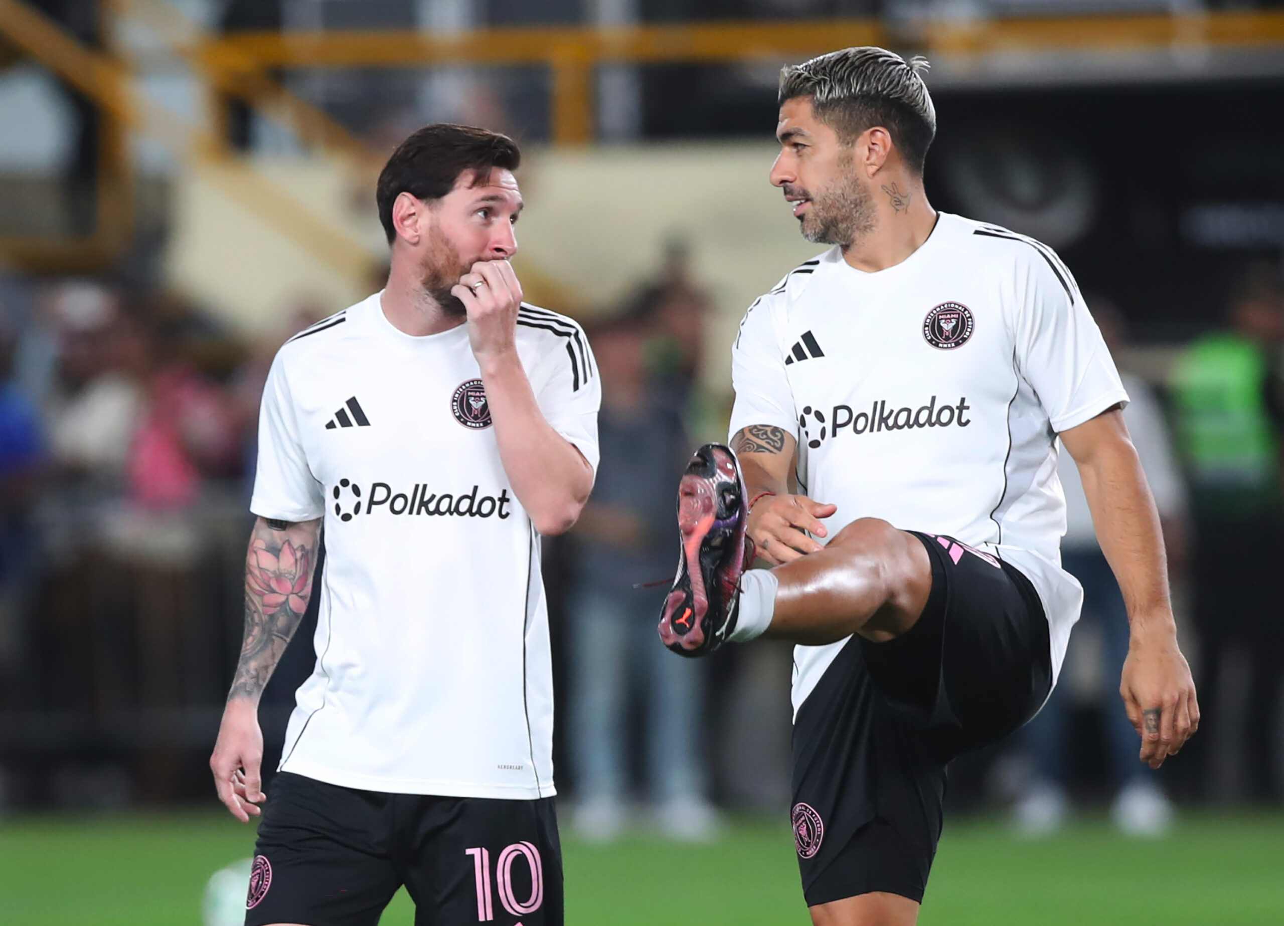 ¡Inter Miami, de celeste y blanco! Seis argentinos, titulares en el amistoso frente a Universitario