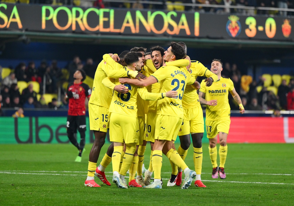 Villarreal necesitó de 7 minutos y medio para meterle 4 goles al Mallorca