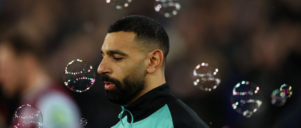 West Ham United FC v Liverpool FC - Premier League Mohamed Salah