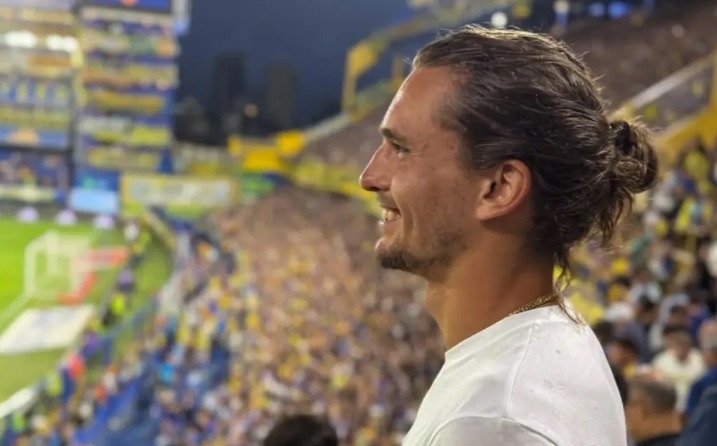 Alexander Zverev en La Bombonera
