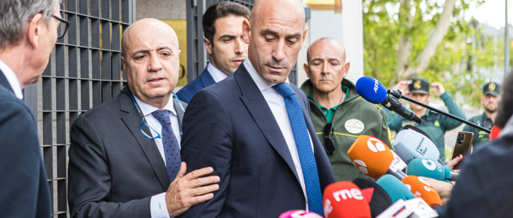 Luis Rubiales Testifies In Court Luis Rubiales