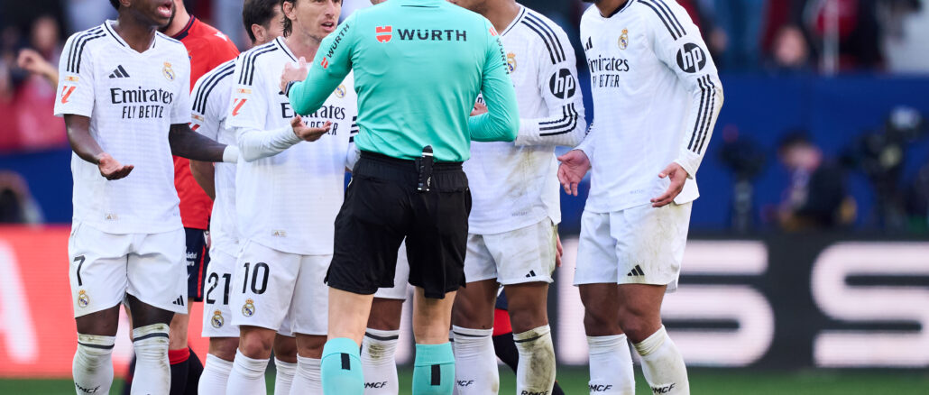 Real Madrid árbitros