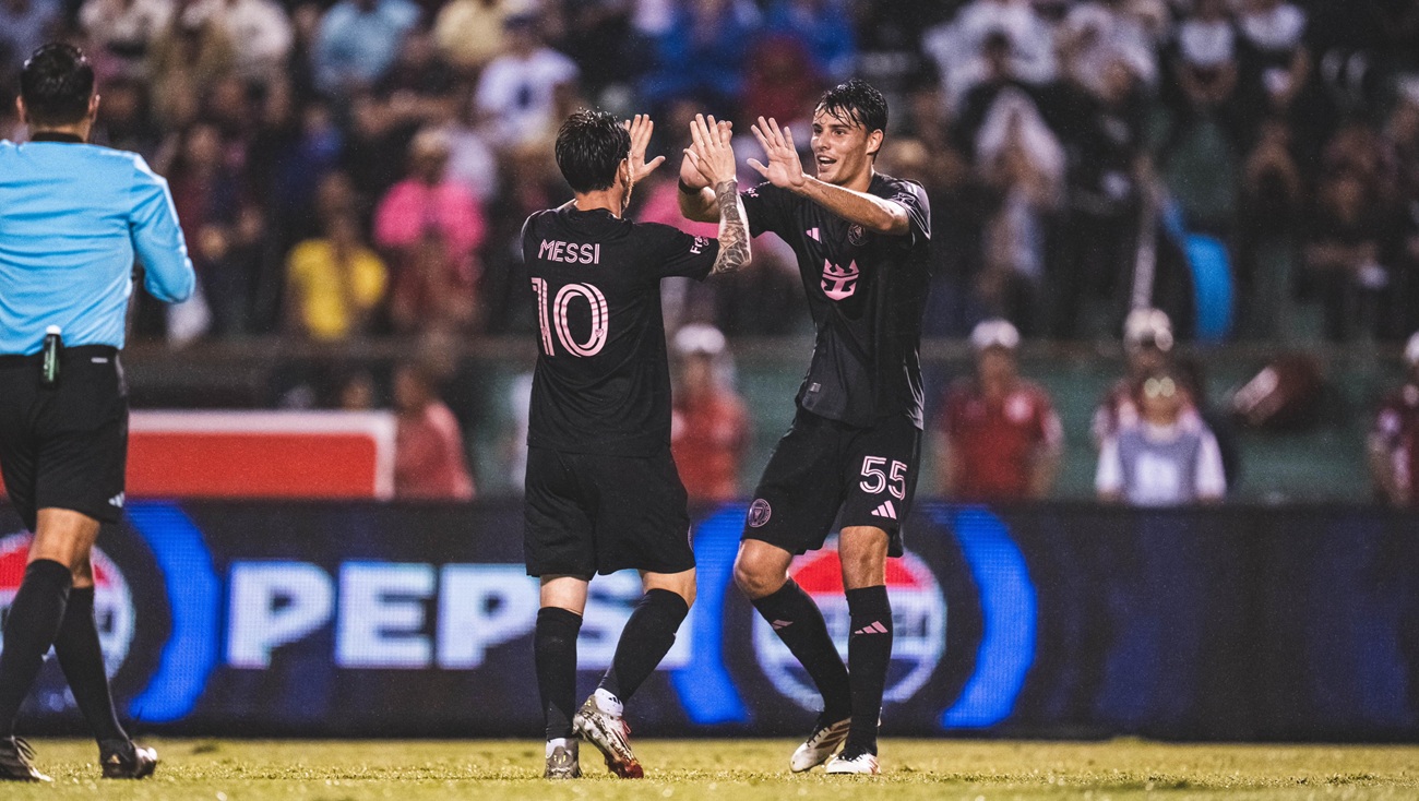 Inter Miami goleó en Honduras con gol y dos asistencias de Lionel Messi