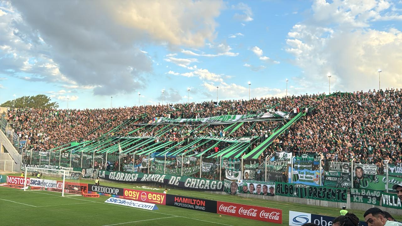 Nuevo Chicago copó San Nicolás y es pura fiesta ante Gimnasia de Mendoza por Copa Argentina