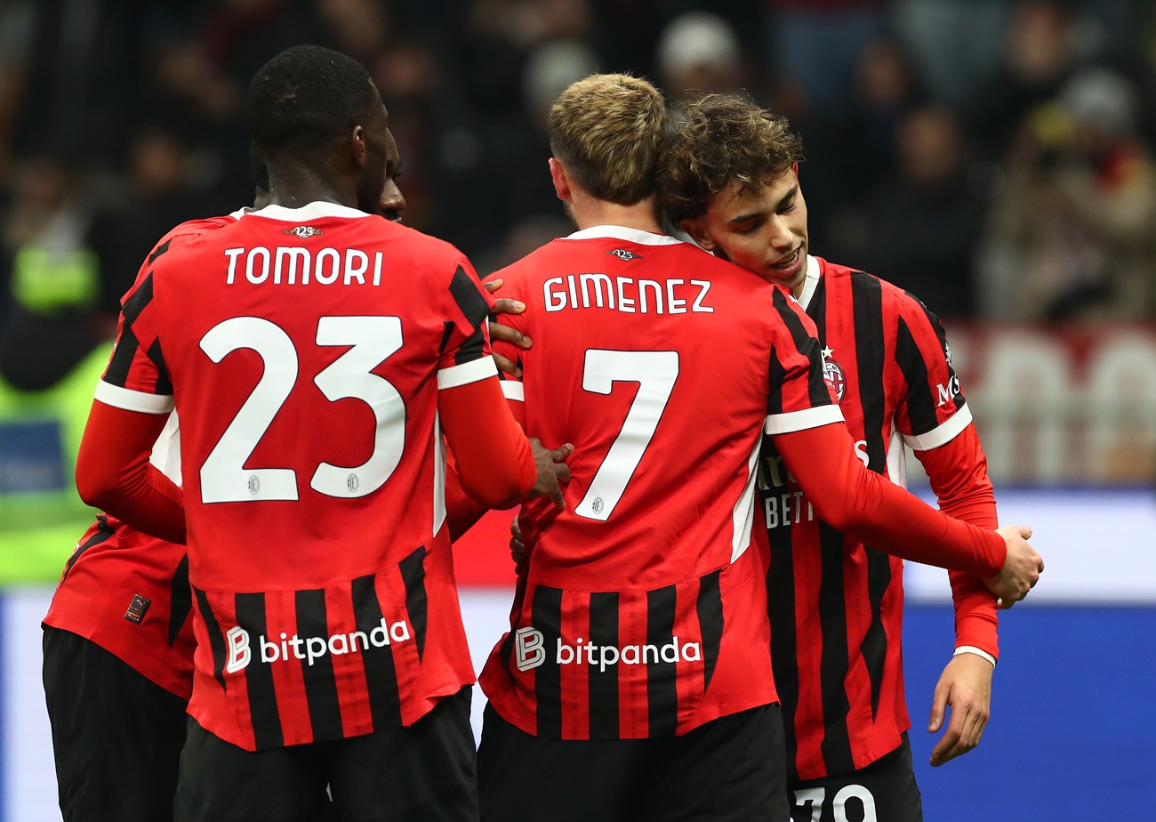 Milan presentó caras nuevas y eliminó a Roma de Copa Italia: debut con gol para João Félix