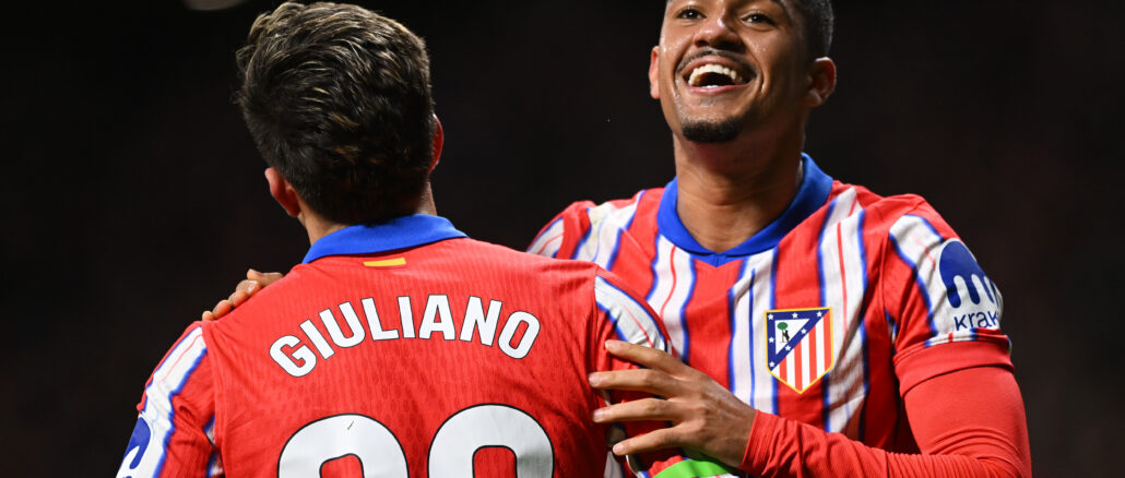 Samuel Lino y Giuliano Simeone