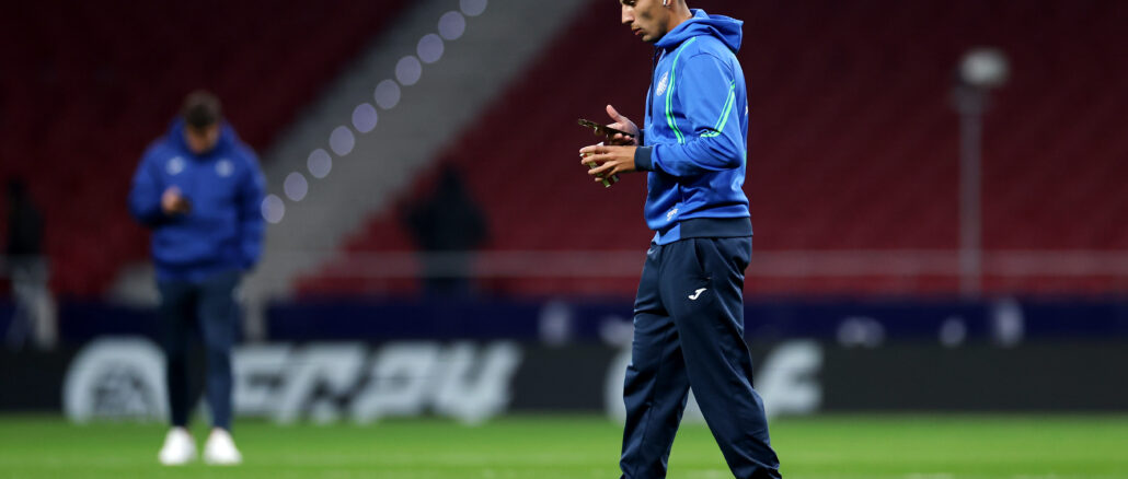 Atletico Madrid v Getafe CF - LaLiga EA Sports Fabrizio Angileri