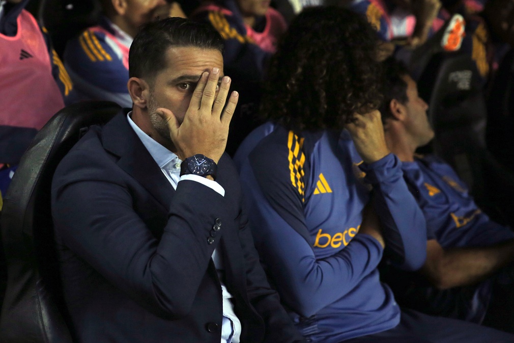 Réplicas de la eliminación: Fernando Gago fue silbado en La Bombonera