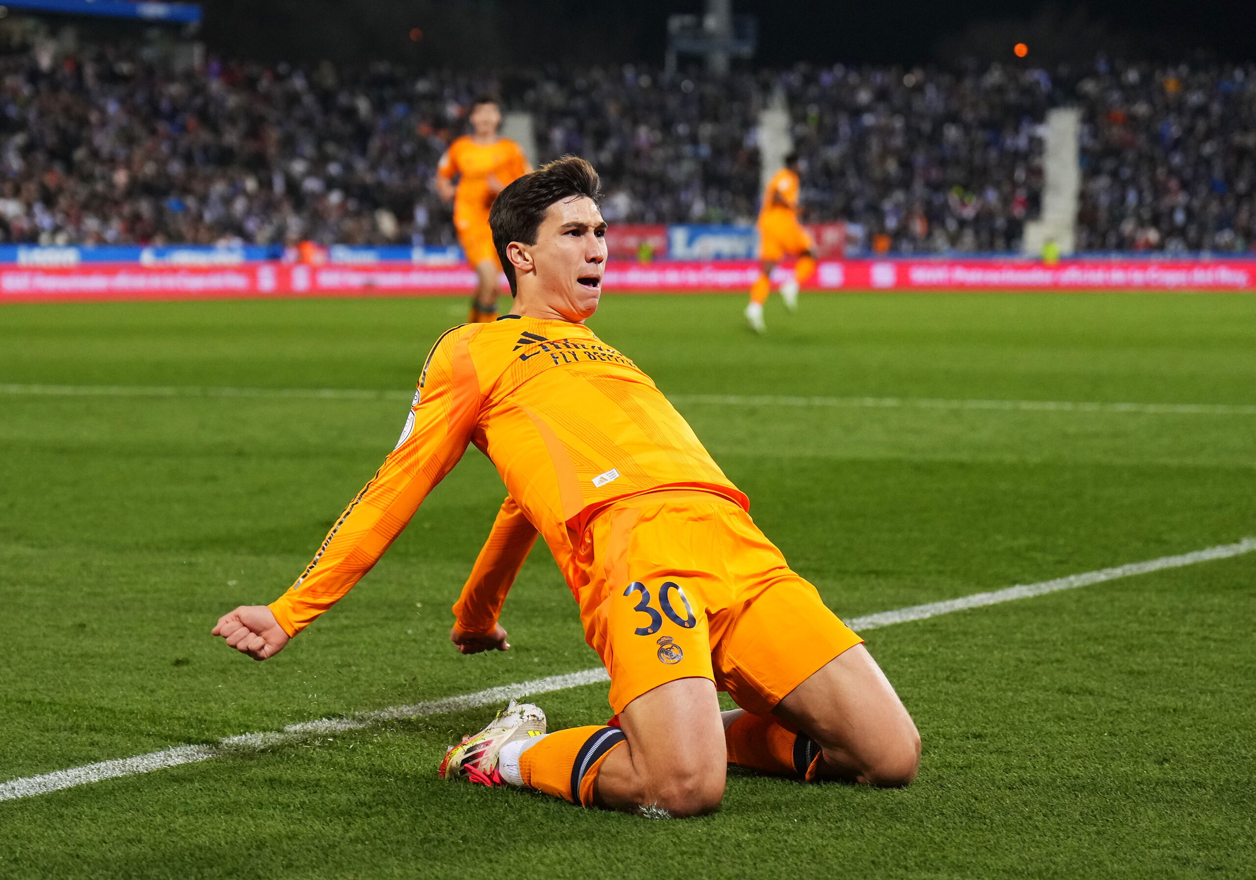 Gonzalo García: «Marcar un gol en el Real Madrid es un sueño que tenía desde niño»