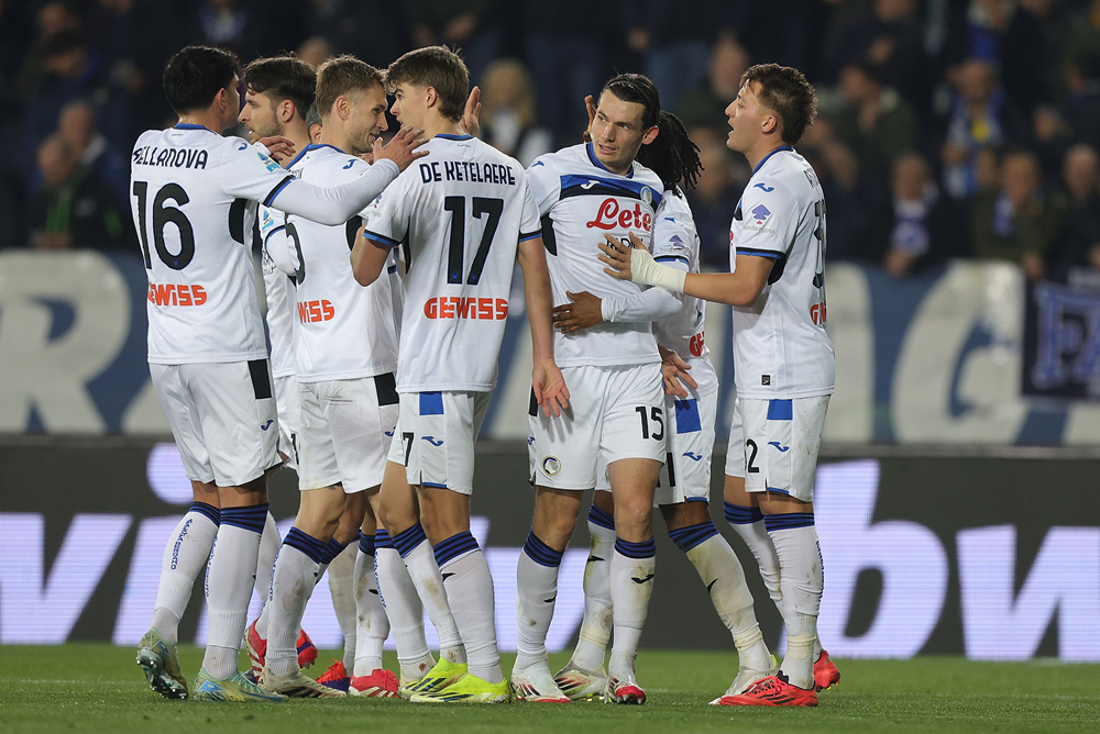Atalanta aplastó 5 a 0 al Empoli y no se baja de la pelea por el título en Serie A