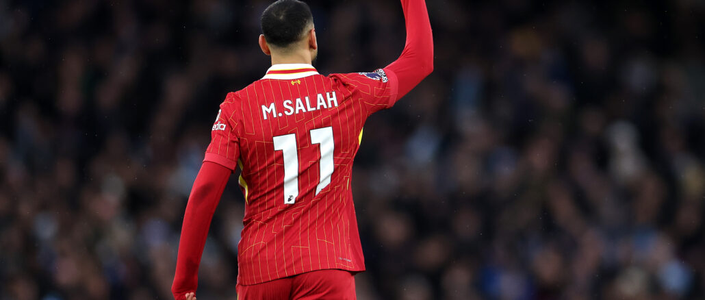 Manchester City FC v Liverpool FC - Premier League Mo Salah