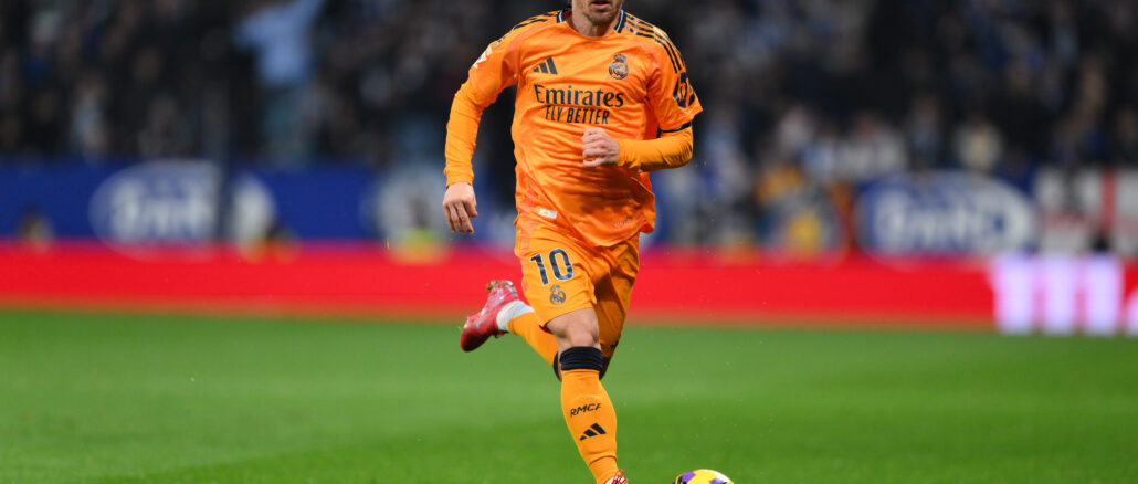 RCD Espanyol de Barcelona v Real Madrid CF - La Liga EA Sports Luka Modric