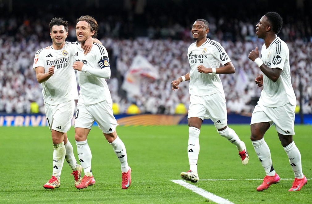 Real Madrid cumplió ante Girona y alcanzó a Barcelona en el liderazgo de La Liga