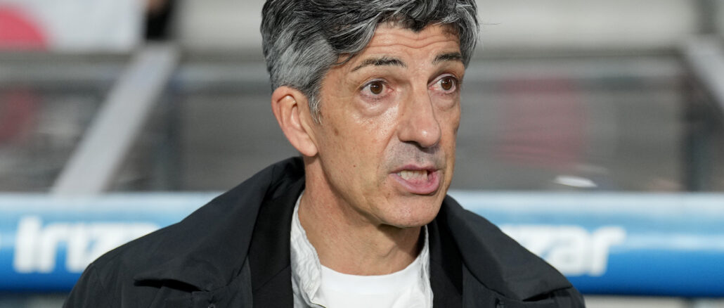 Real Sociedad v CD Leganes - La Liga EA Sports Imanol Alguacil