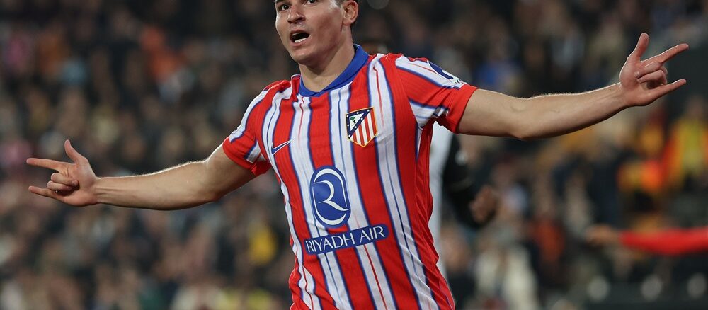 Julián Álvarez llegó a los 19 tantos con Atlético Madrid