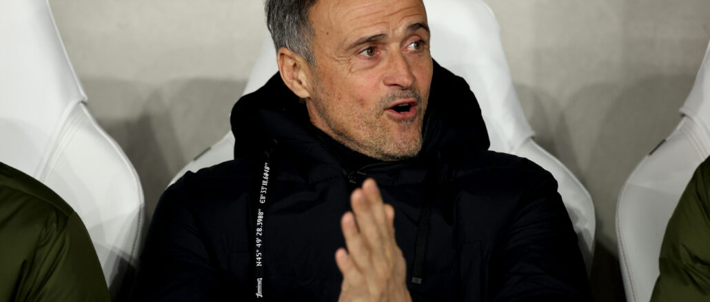 VfB Stuttgart v Paris Saint-Germain - UEFA Champions League 2024/25 League Phase MD8 Luis Enrique