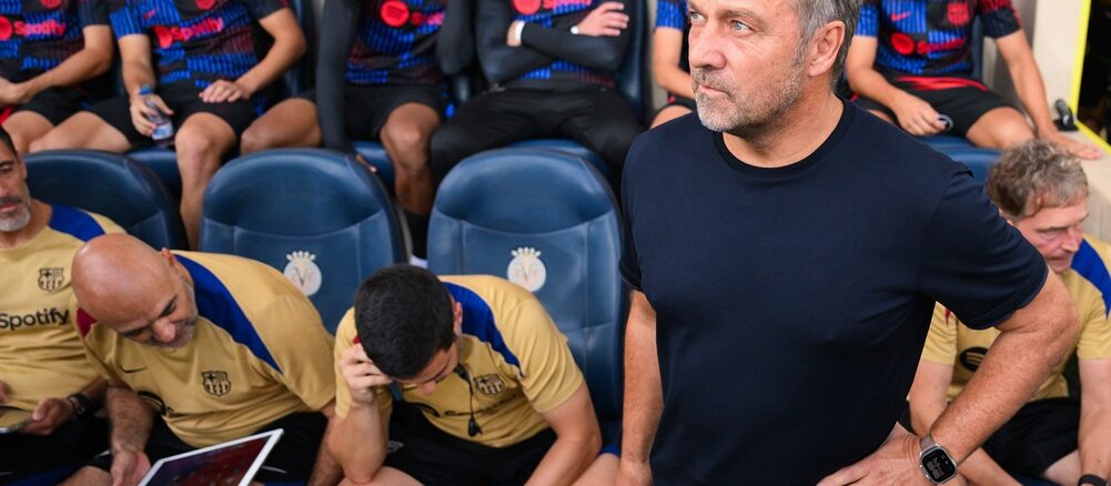 Hansi Flick le brindó apoyo a los árbitros en La Liga